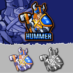 hummer mascot logo