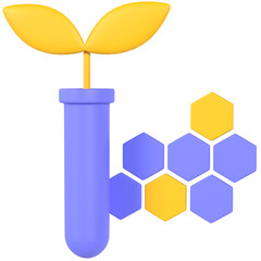 Biotechnology 3D icon