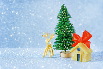 New house as a holiday gift