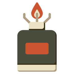 Gas flat icon