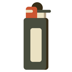 LIghter flat icon
