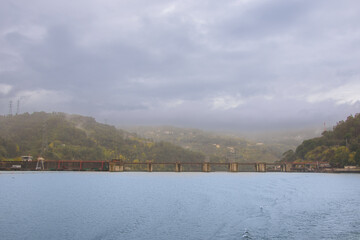The beautiful landscape of the Douro Valley in Portugal and its unique architecture