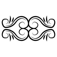 Fototapeta premium tattoo or ornamental icon