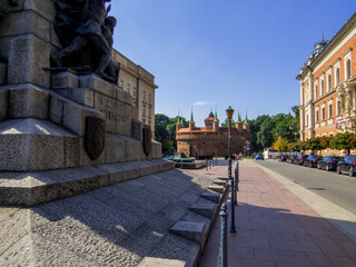 Jan Matejko Square, Krakow, Poland