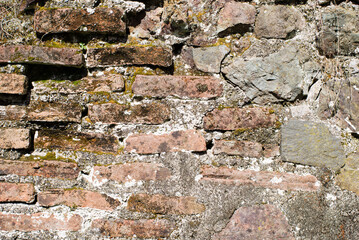 Natural background of old stone wall. Stone texture of a wall, texture background. 