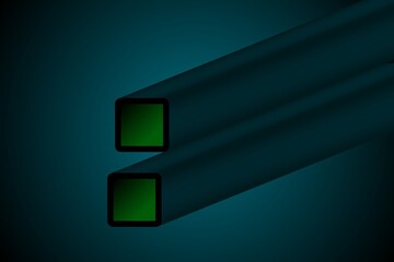 Blue abstract background with glowing lights