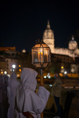 faroles PROCESION DE SEMANA SANTA SALAMANCA 2022 JUEVES SANTO HERMANDAD DEL CRISTO DEL AMOR Y DE LA...