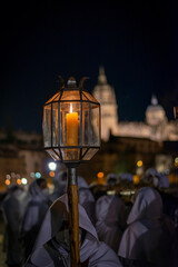 faroles PROCESION DE SEMANA SANTA SALAMANCA 2022 JUEVES SANTO HERMANDAD DEL CRISTO DEL AMOR Y DE LA PAZ  
