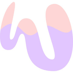 Pastel Abstract Shape (3)