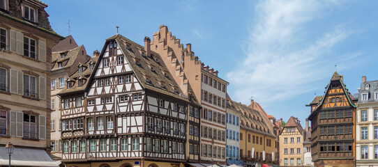 Strasbourg city view - obrazy, fototapety, plakaty