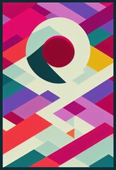 Festive Christmas background. Merry Christmas and Happy New Year winter holidays xmas celebration traditional festive illustration creative stylish trendy red backdrop concept.