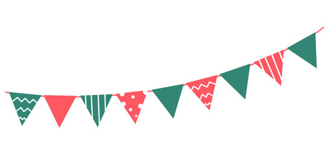 Christmas Party Flag Banner for Decoration