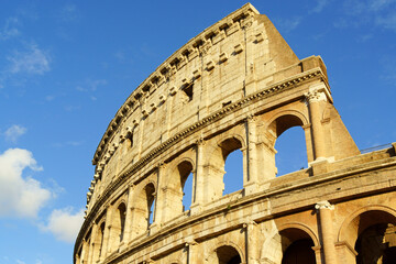 The Colosseum in Rome, Italy