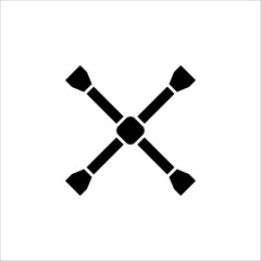 Service Tools icon.vector illustration on white background. color editable