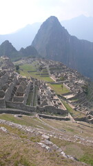 Fototapeta na wymiar Machu Picchu View Peru South America Andes