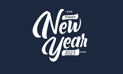 Happy new year 2023, Typography. l