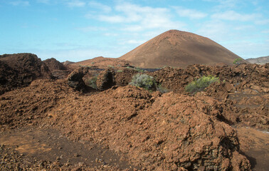 Volcan, Sullivan Bay, Ile Santiago, Archipel des Galapagos, Equateur