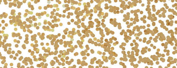 Glittering golden confetti png. Glittering golden confetti falls from above on transparent background. Celebrate festivals.