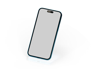 New realistic mobile phone smartphone mockup