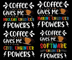 Here is my new coffee T-shirt design. unique custom minimalist typography t-shirt design