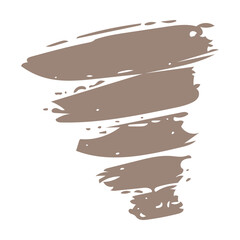 Abstract shape modern art design element for print and web background