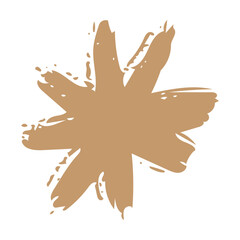 Abstract shape modern art design element for print and web background