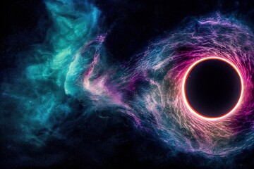 ColorFul Black Hole Generative AI	