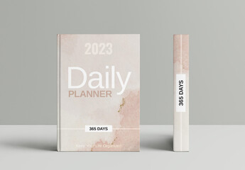 Pink Daily Planner 2023 Layout