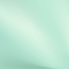 Pastel tone mint teal gradient defocused abstract photo smooth lines pantone color background
