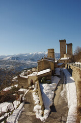 Pacentro - Abruzzo - Italy - View of the small mountain village