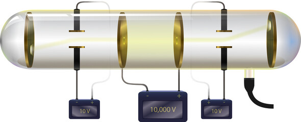 Cathode ray tube (CRT) - obrazy, fototapety, plakaty