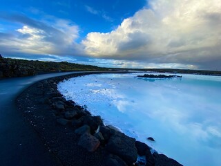 Blue Lagoon in Iceland 