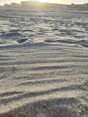 footprints on the sand
