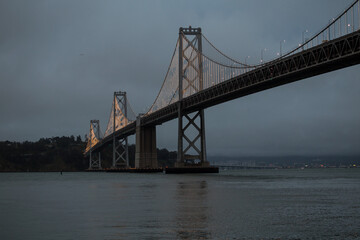 Fototapeta na wymiar Bay Bridge in San Francisco