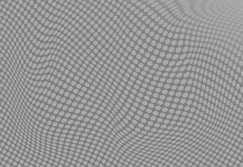Background in grey tints. Abstract bg. Vector design. Monochrome background. Grid deformation. Abstract bg. Vector design. Monochrome background. Grid deformation.