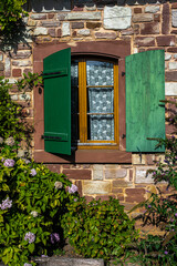 Window of an Alsace House in France