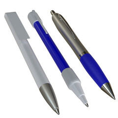 3d rendering illustration of some pens