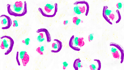 Abstract Color Background - Color Texture - Colorful Painting Art