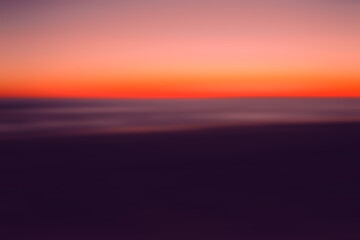 das Licht am Morgen &uuml;ber dem Meer