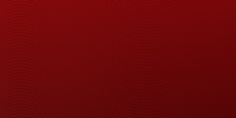 Red Wavy Stripes Background