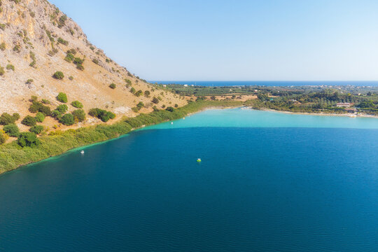 Lake Kournas, Crete, Greece