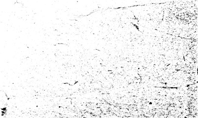 Scratched and Cracked Grunge Urban Background Texture Vector. Dust Overlay Distress Grainy Grungy Effect. Distressed Backdrop Vector Illustration. Isolated Black on White Background. EPS 10.