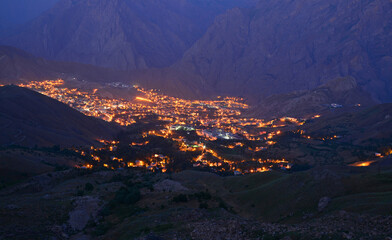 Hakkari, the southeastern Anatolian city of Turkey