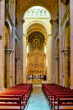 Old Cathedral of Coimbra.Old Cathedral of Coimbra.