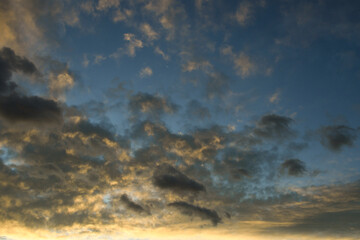 clouds at sunrise