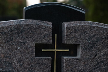 cross on the grave