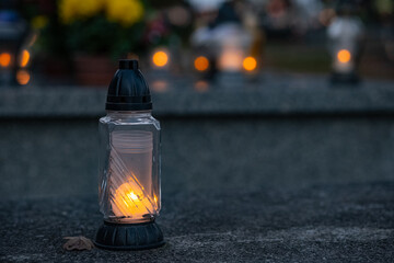 candle light in the dark
