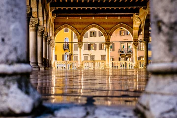 Foto auf Alu-Dibond old Town of Udine in Italy © fottoo