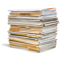 Stack of Documents , Files