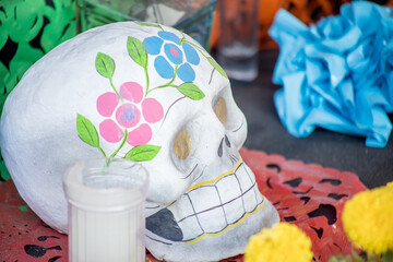 dia de muertos en el pueblo mágico de tlaquepaque jalisco méxico